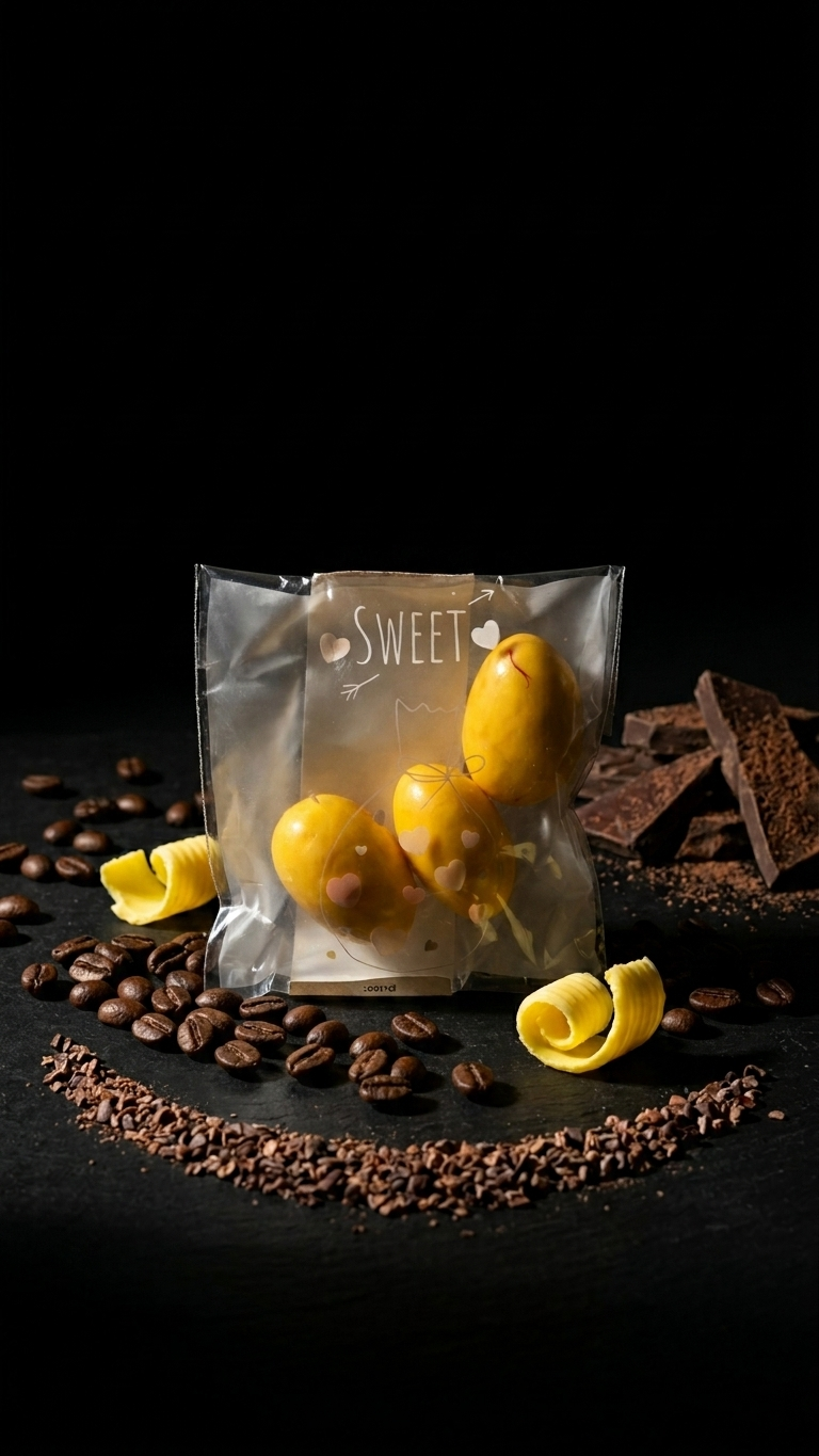 Keser almonds chocolate Pouch