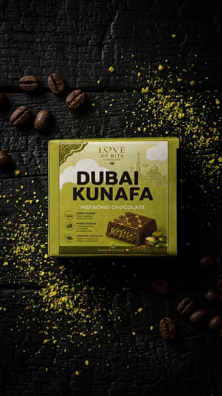 Dubai Kunafa chocolate