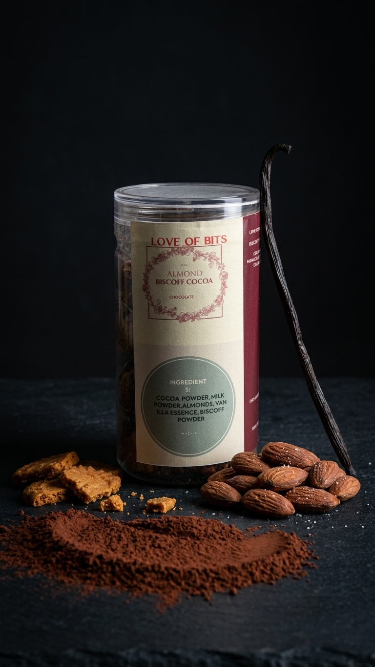 Cocoa Bischoff almonds chocolate, JAR